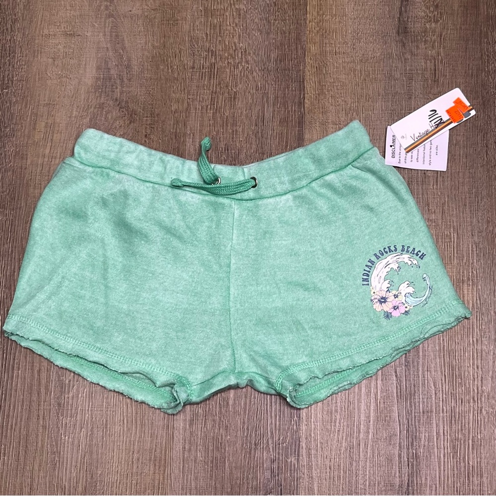 Vintage Havana Green Athletic Shorts